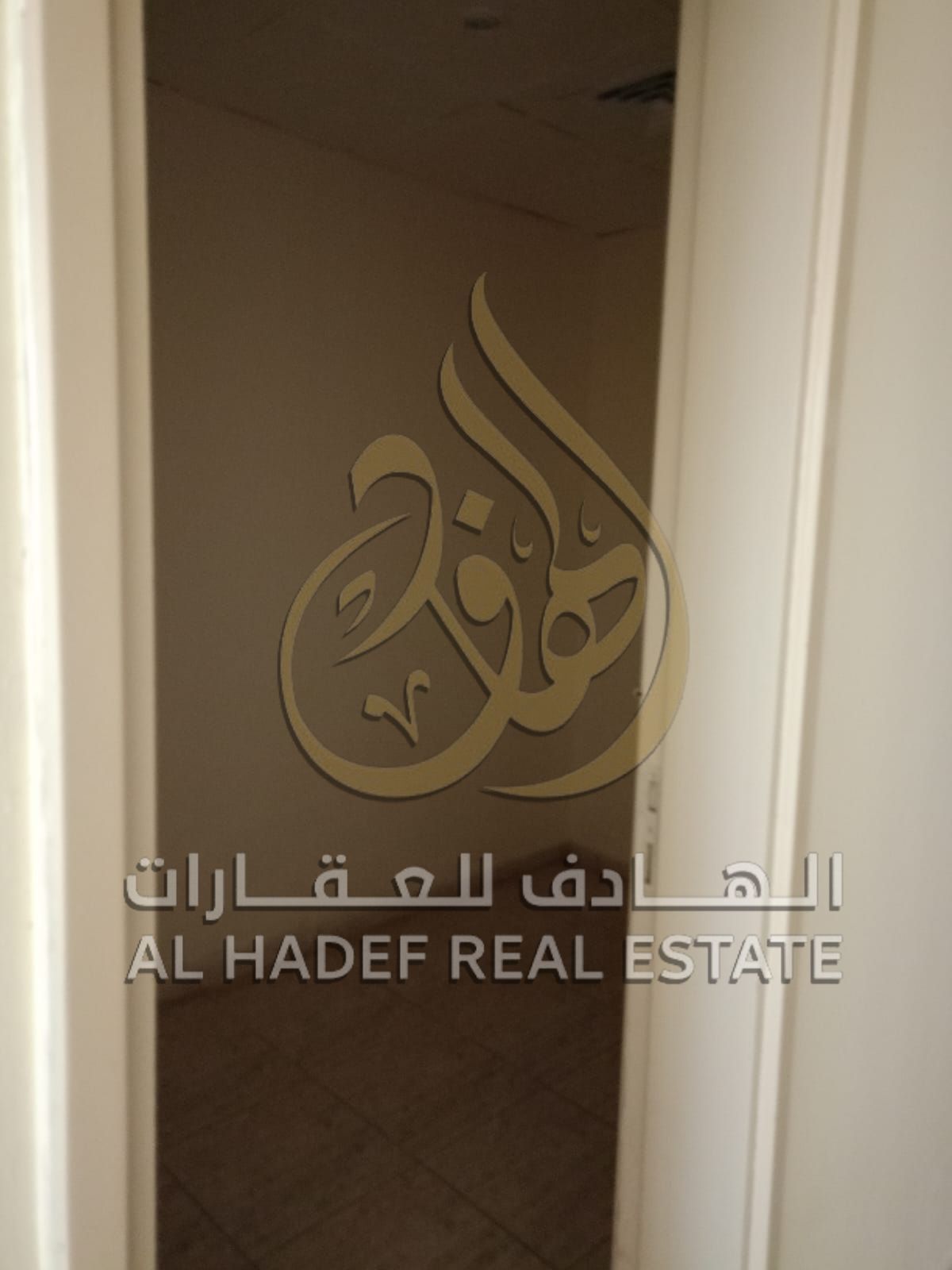 Apartment for annual rent in Sharjah, 2 bedrooms and a living room with a maid's room, 2 bathrooms, with a view, and a kitchen. Payment can be made in