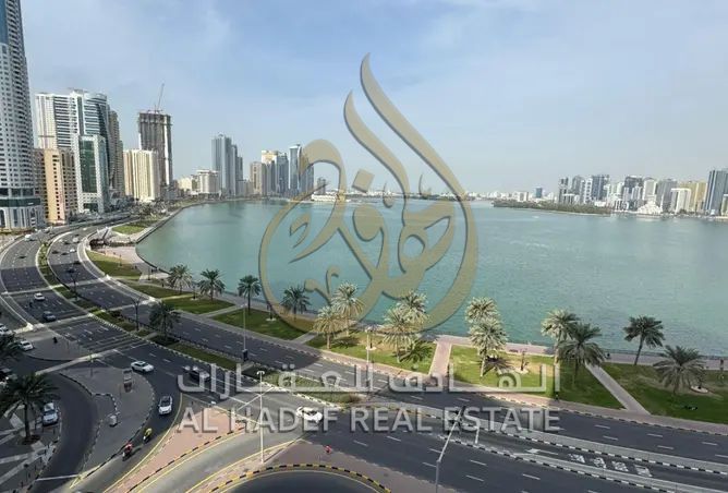 Sea View + Free AC & Maintenance For Annual Rent in Sharjah Two-Bedroom Apartment with Maid's Room Spacious and Excellent Finishing