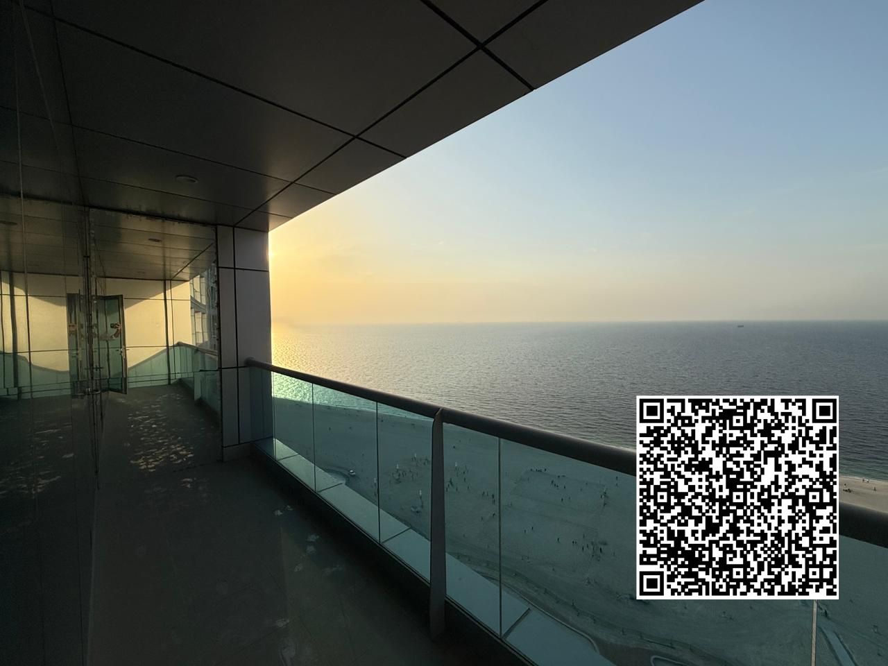 Sea-View 3 BHK Duplex Apartment for Sale – Vacant | Ajman Corniche Residence Tower