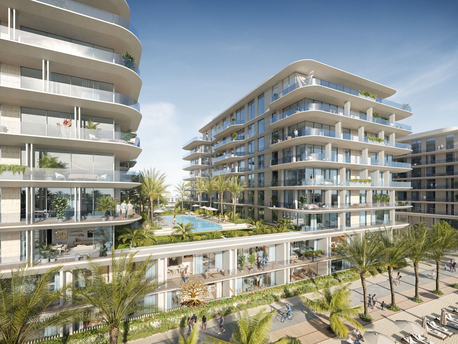 Smart Home 2BR | Blue Beach Residence | Infinity Pool Access