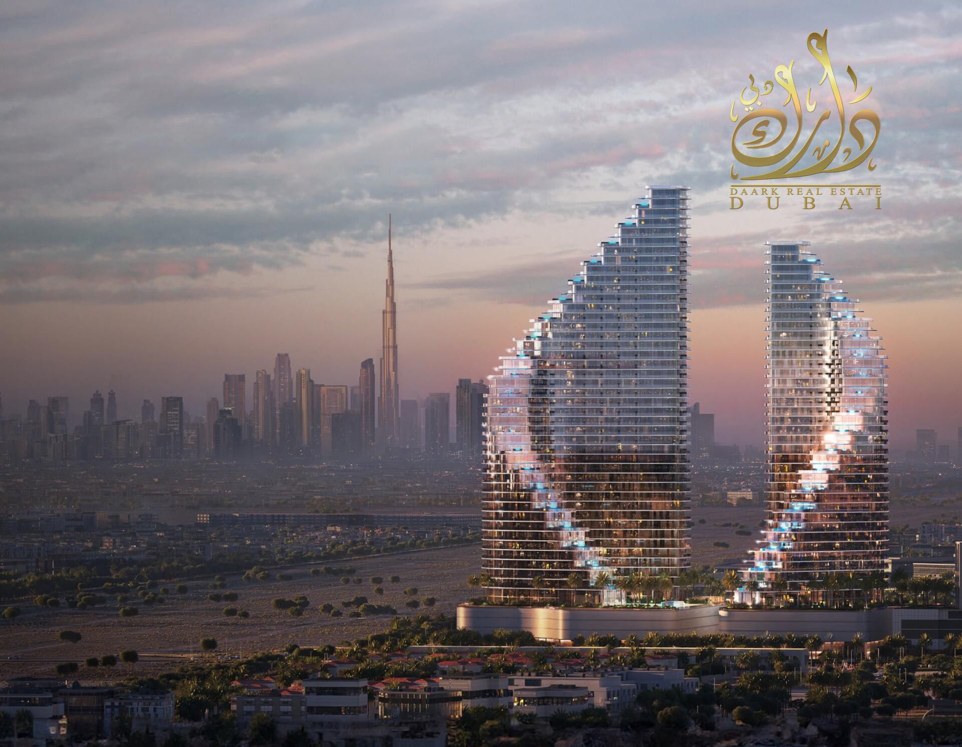 Burj Khalifa View _ Marina view _ Near Metro
