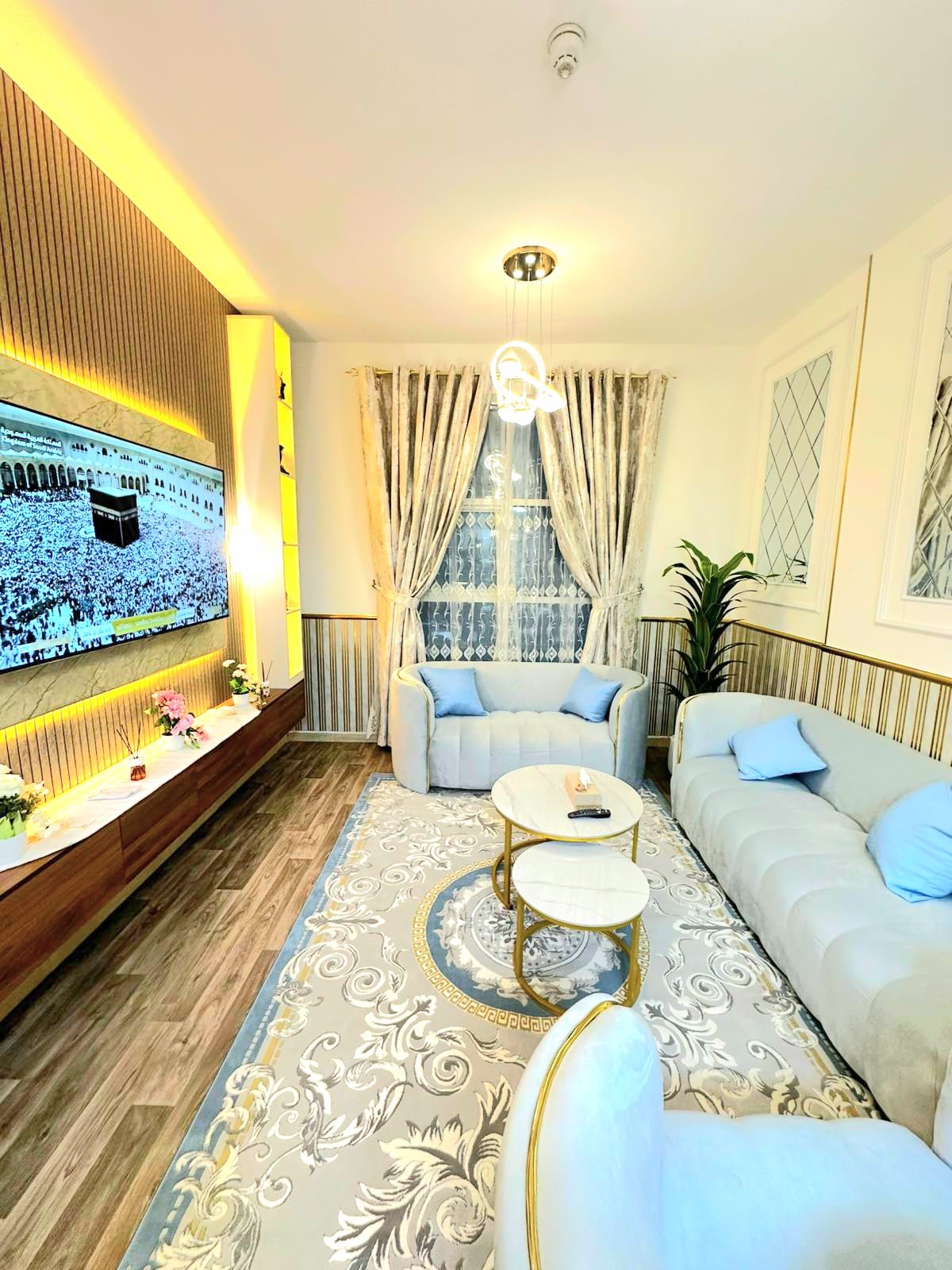 Luxury 1BR apartment – Ajman, City Tower – Balcony, Digital lights, Parking