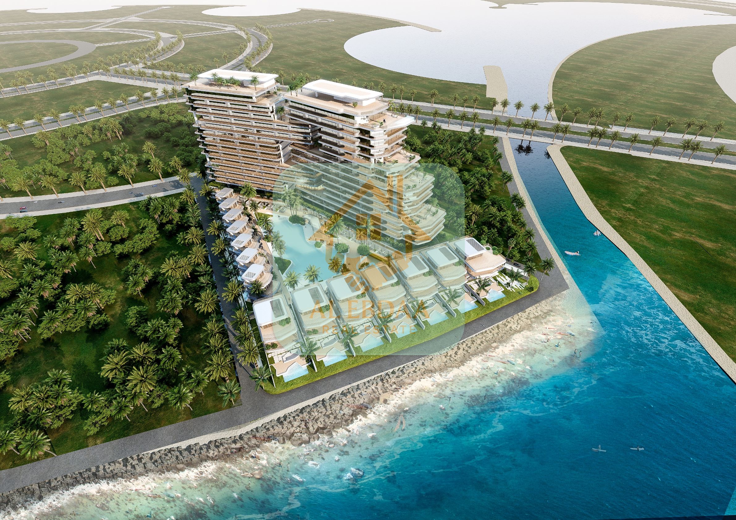 Tonino Lamborghini - Branded Project - Partial Sea + Pool View