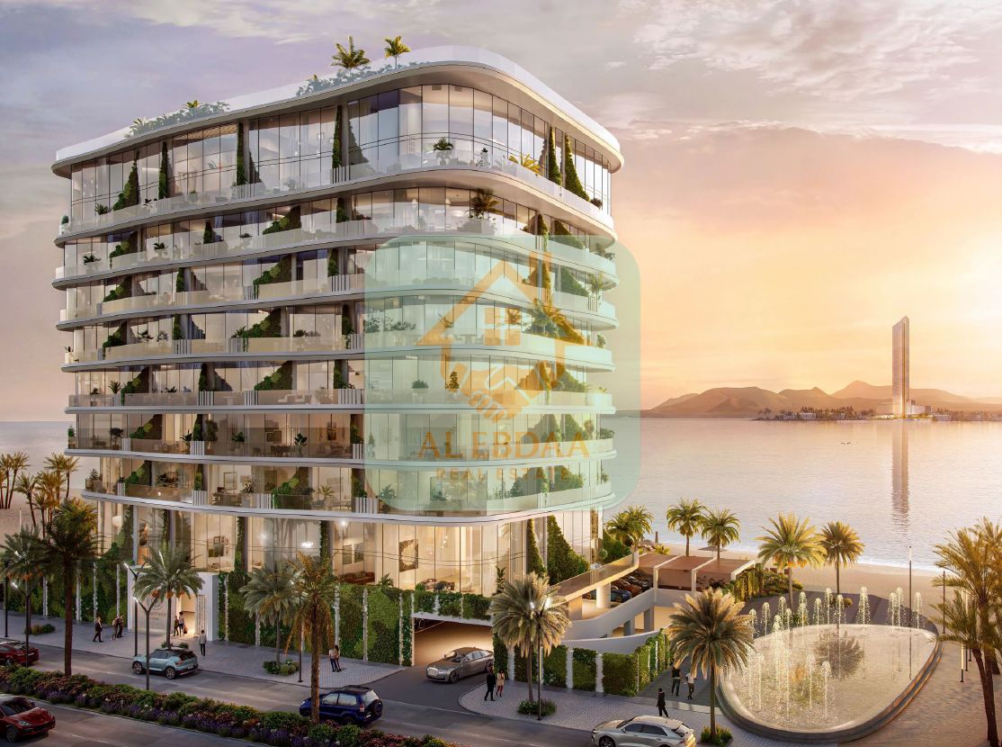 Spacious Corner 1BR - Full Casino Sea View - Beachfront Project- Payment Plan