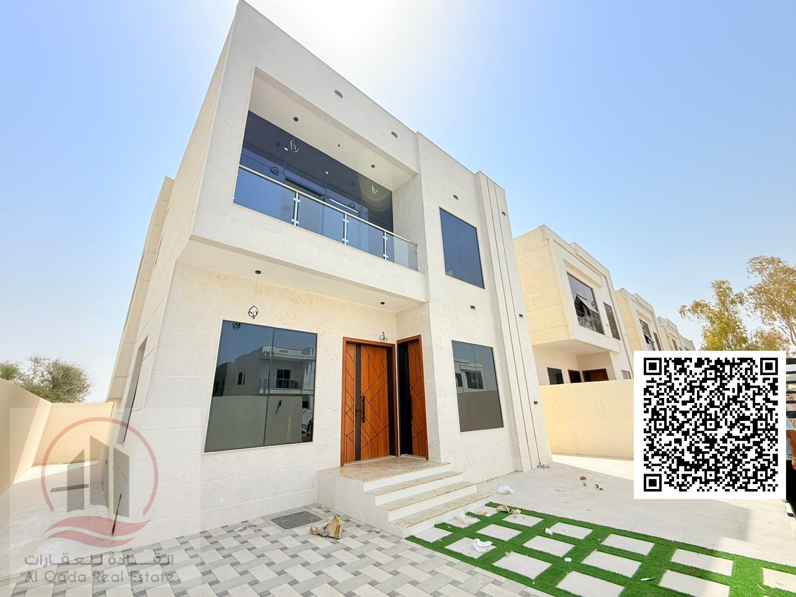5-bedroom villa with a yard, custom finishing, at a special price including registration fees and freehold ownership for all nationalities.