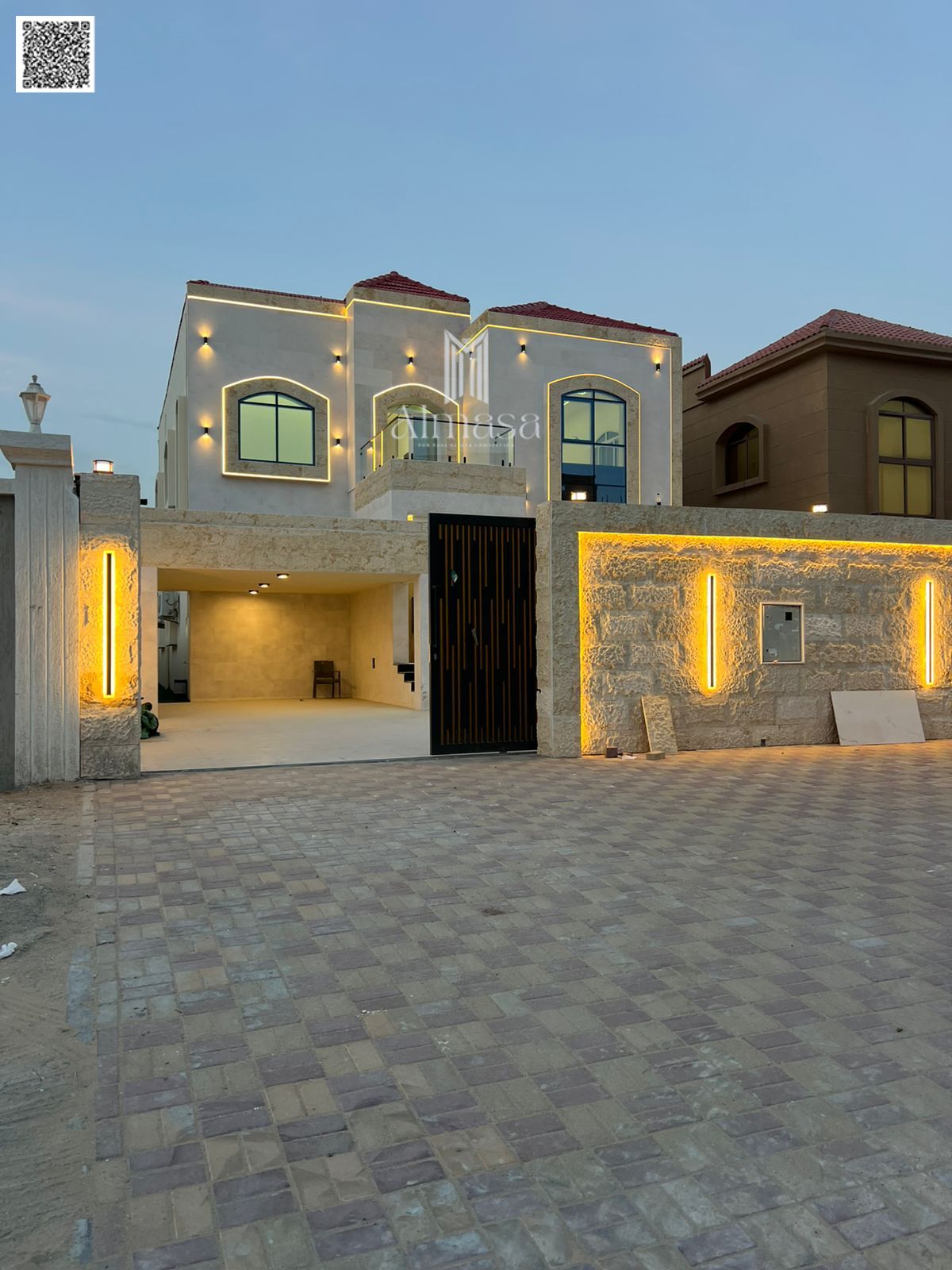 Villa for sale – Al Muwaihat 1, Ajman | Behind Nesto | Prime location Ready to move in | Luxurious design | Includes electricity, water, and air condi