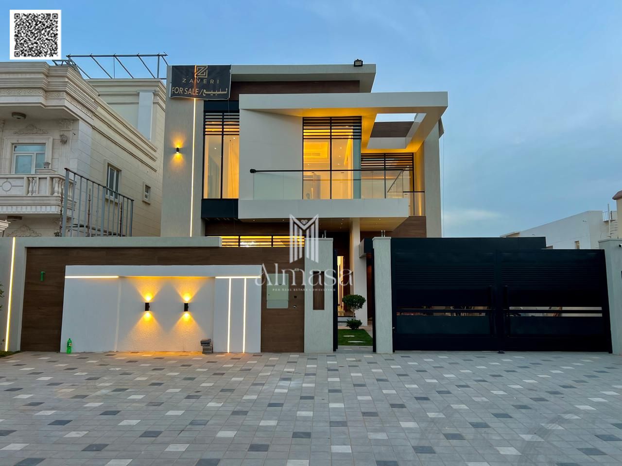 Luxury Villa for Sale – Mohiyat 1, Ajman | Includes Electricity, Water & Central AC