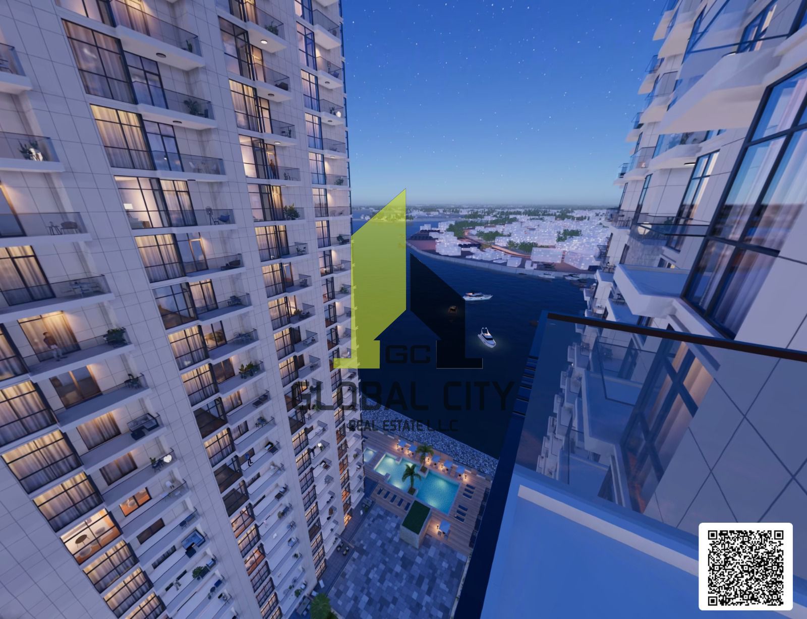 One-Bedroom For sale in Creek Towers