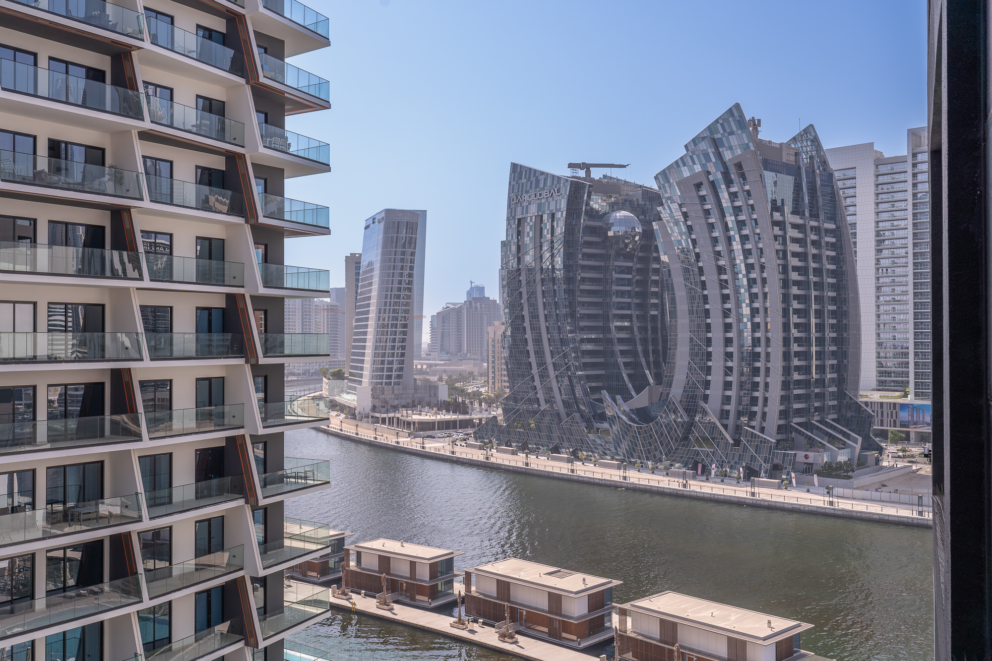 Spacious 1BR | Business Bay | Sofa Bed & Canal View | All Bills Included