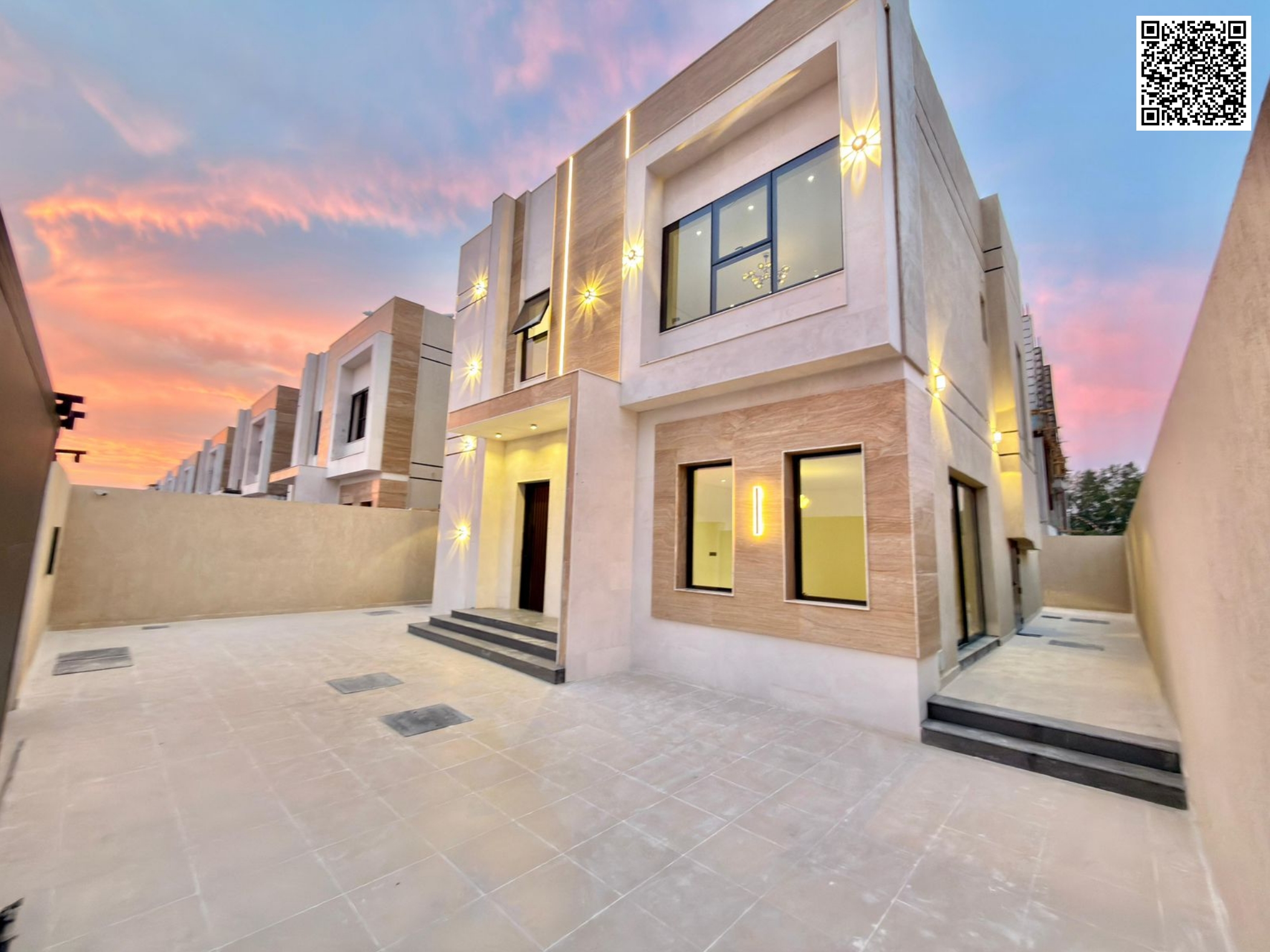 Villa for sale in Al Helio 2 – 3 master bedrooms | Two floors + Maid's room + Spacious yard | Price includes registration and ownership fees