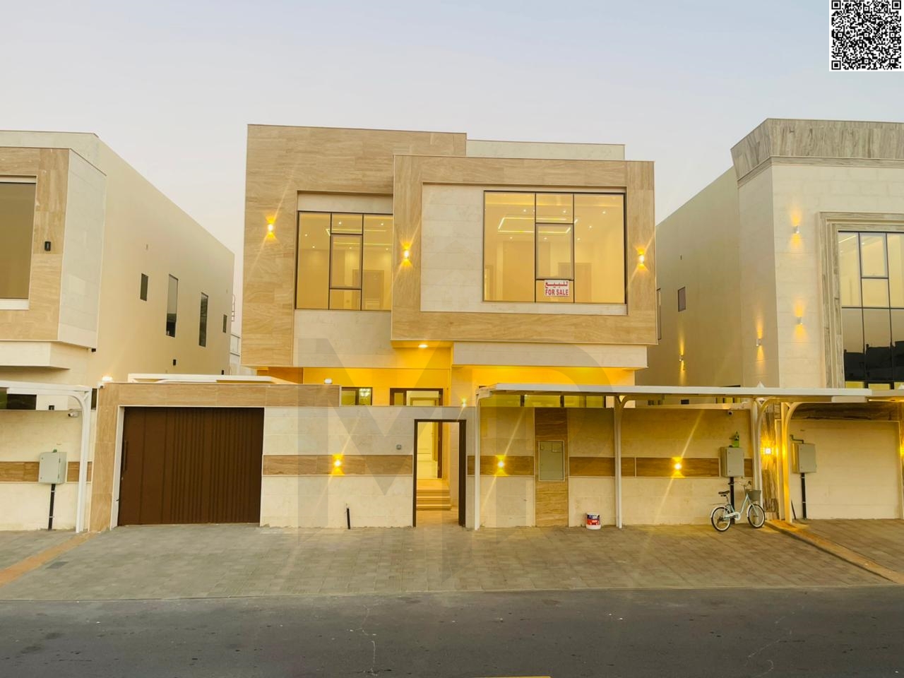 Luxury villa for sale in Al Zahia, spacious and fully equipped, price negotiable, including electricity and water.