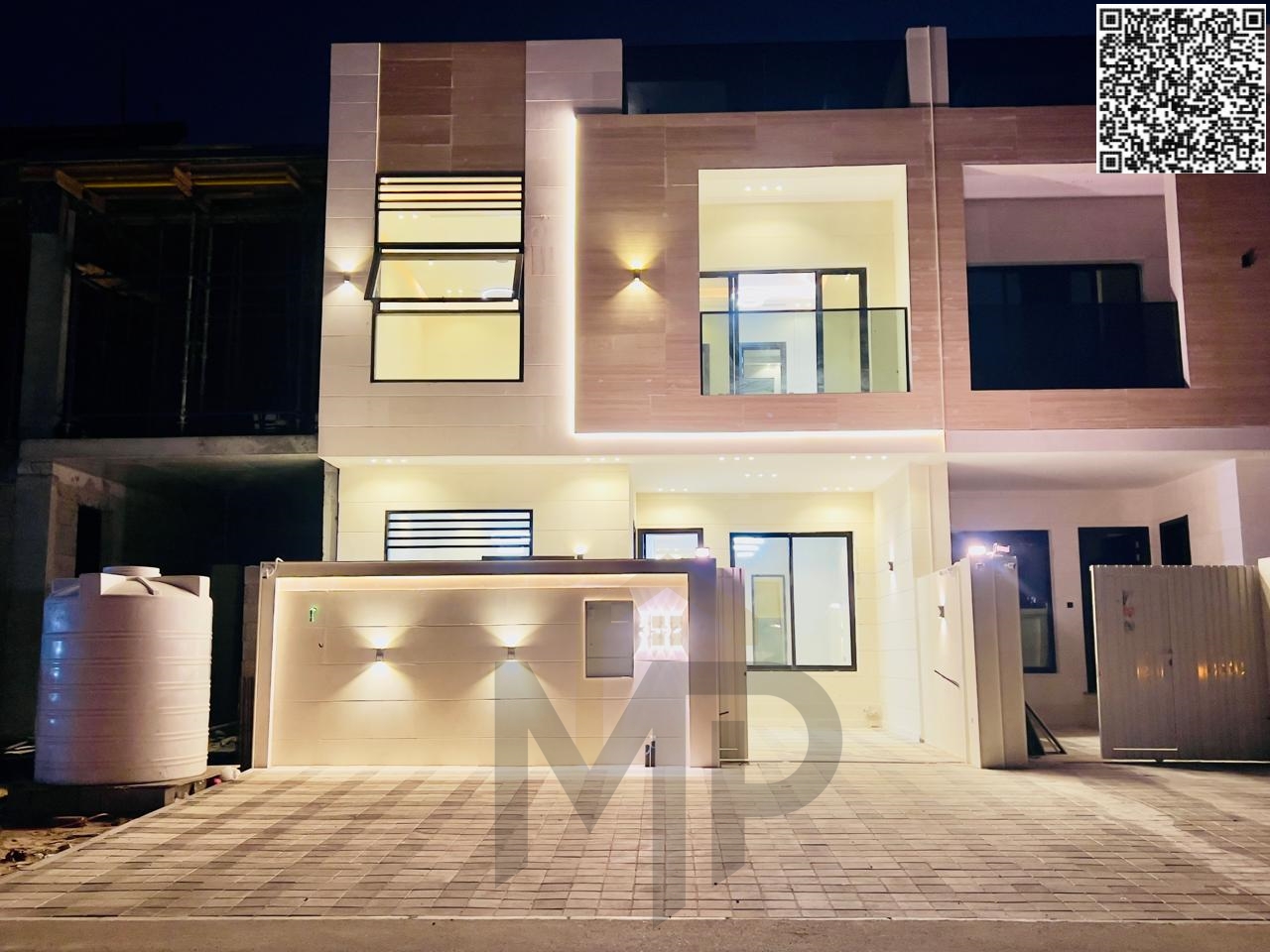Own a luxurious home with an elegant European design directly opposite the mosque, close to all services, at a price that includes registration fees,