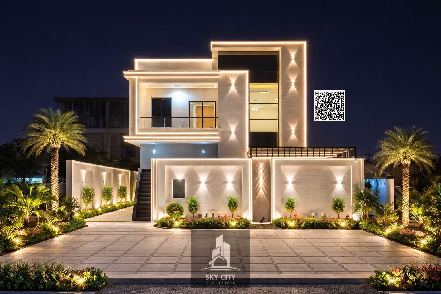 The most beautiful villas in Ajman, finished to a high standard, including registration and ownership fees. Directly opposite the park and mosque.