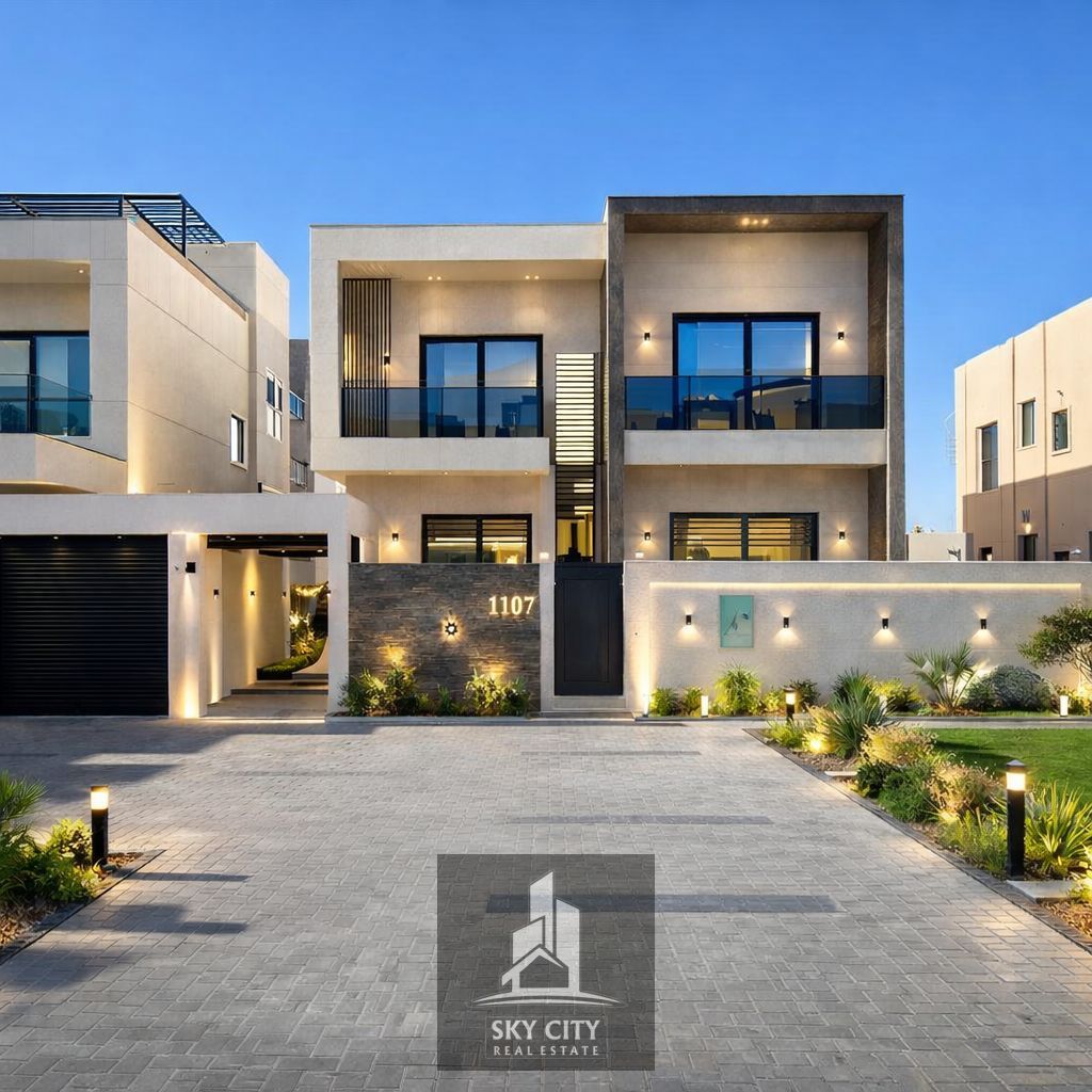 Luxury villa for sale at a reasonable and negotiable price. High-quality finishes, modern design, prime location close to all commercial services