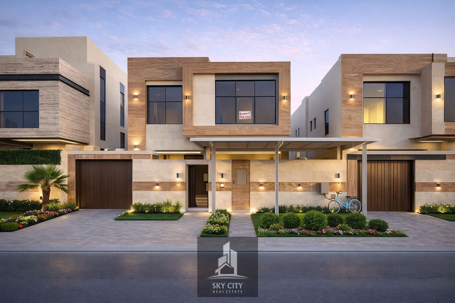 Luxury villa for sale at a reasonable and negotiable price. High-quality finishes, modern design, prime location close to all commercial services
