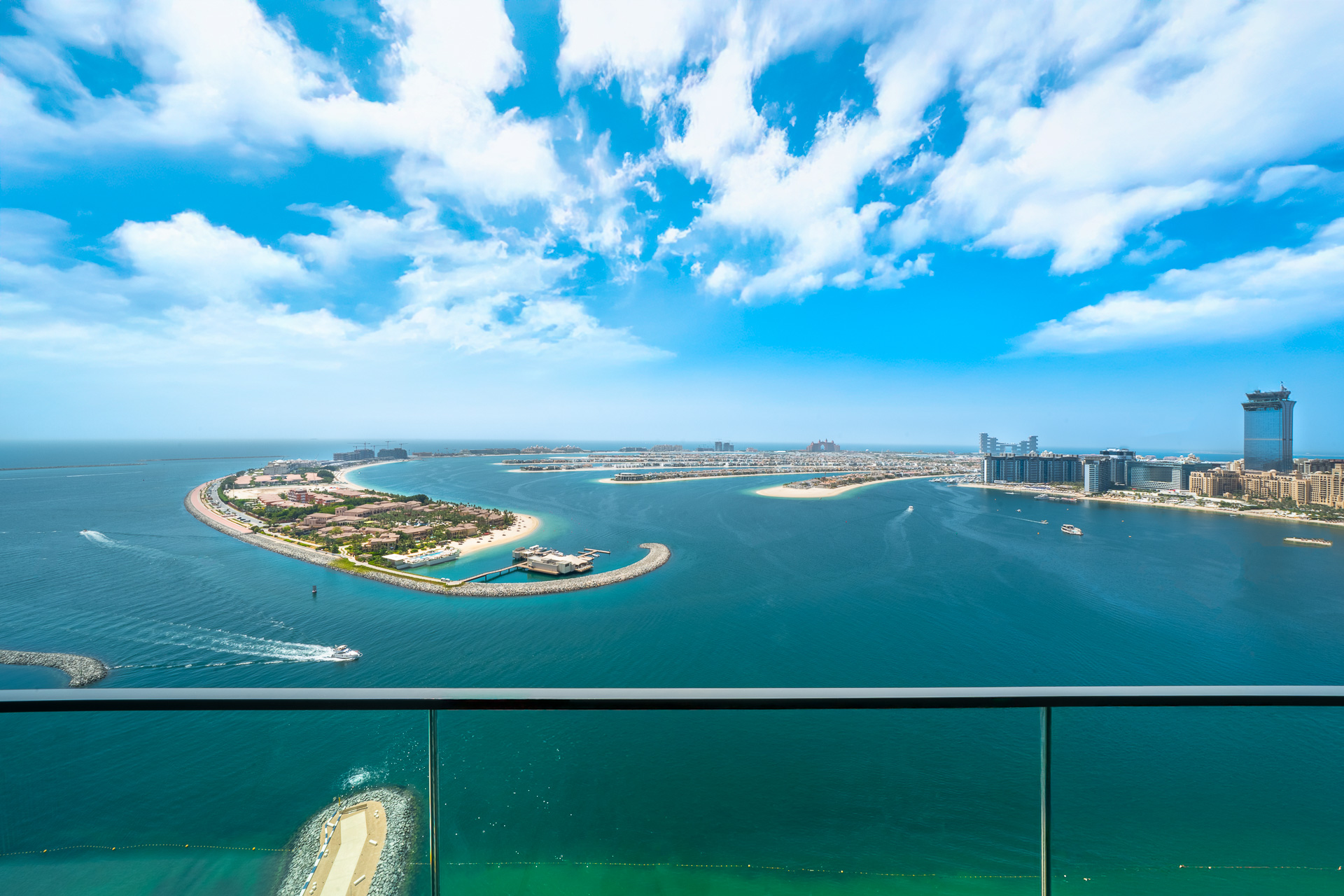 Premium 2BR at Emaar Beachfront | Beach Access | Sea & Palm View