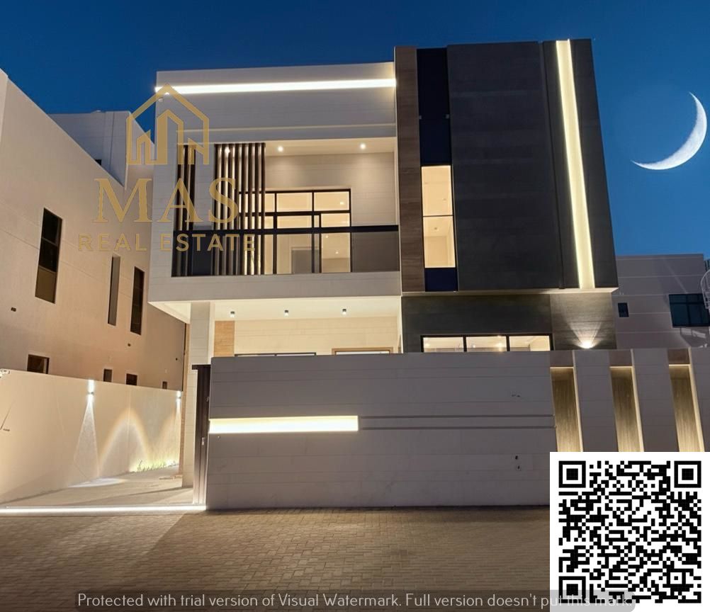 A unique opportunity at an attractive price: a villa for sale in Al Yasmin, one of Ajman's most prestigious areas, behind Al Hamidiya Park. A luxuriou
