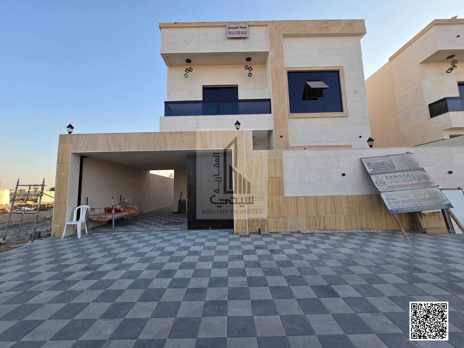 Luxury modern-design villa for sale in Al Helio 2 – Ajman