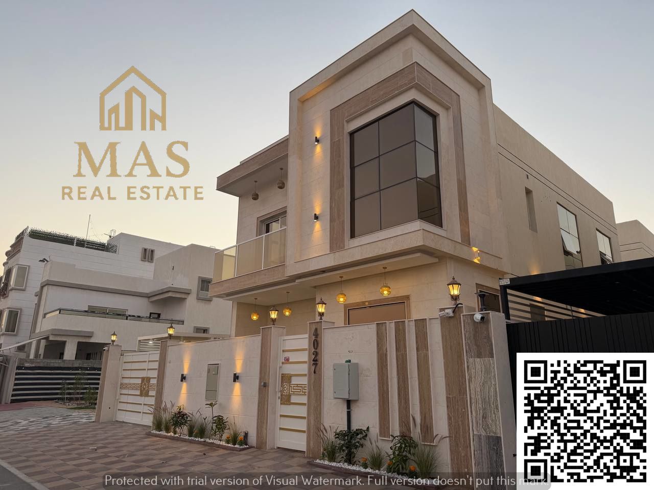 Own a luxurious, modern villa with a monthly payment of AED 7,500 – the same as an apartment – close to all services, shops, and main roads