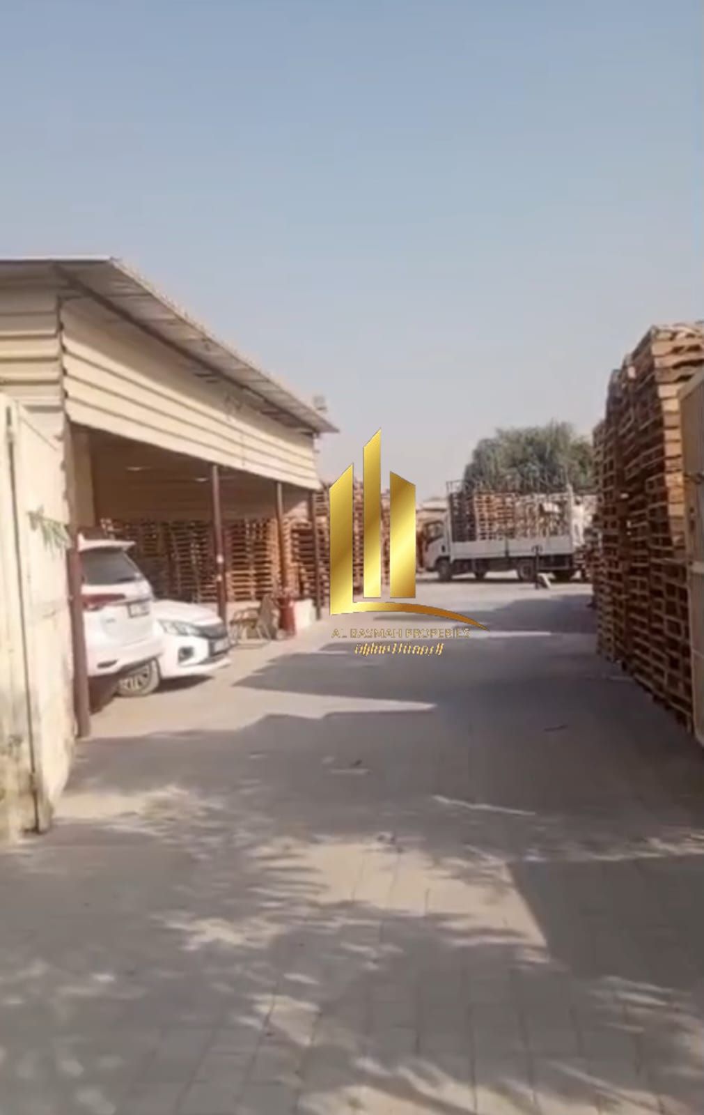 For sale: a walled enclosure in the old industrial area of Al Sajaa, Sharjah