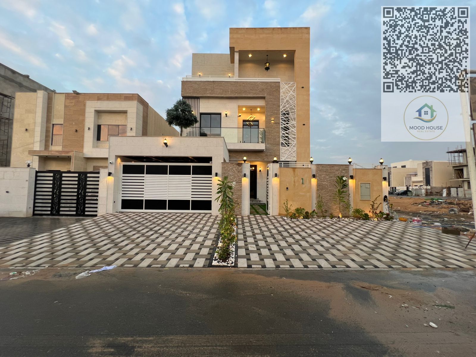 Super Deluxe Villa for Sale in Al Helio 2 with Pool & Elevator | Freehold | No Service Fees
