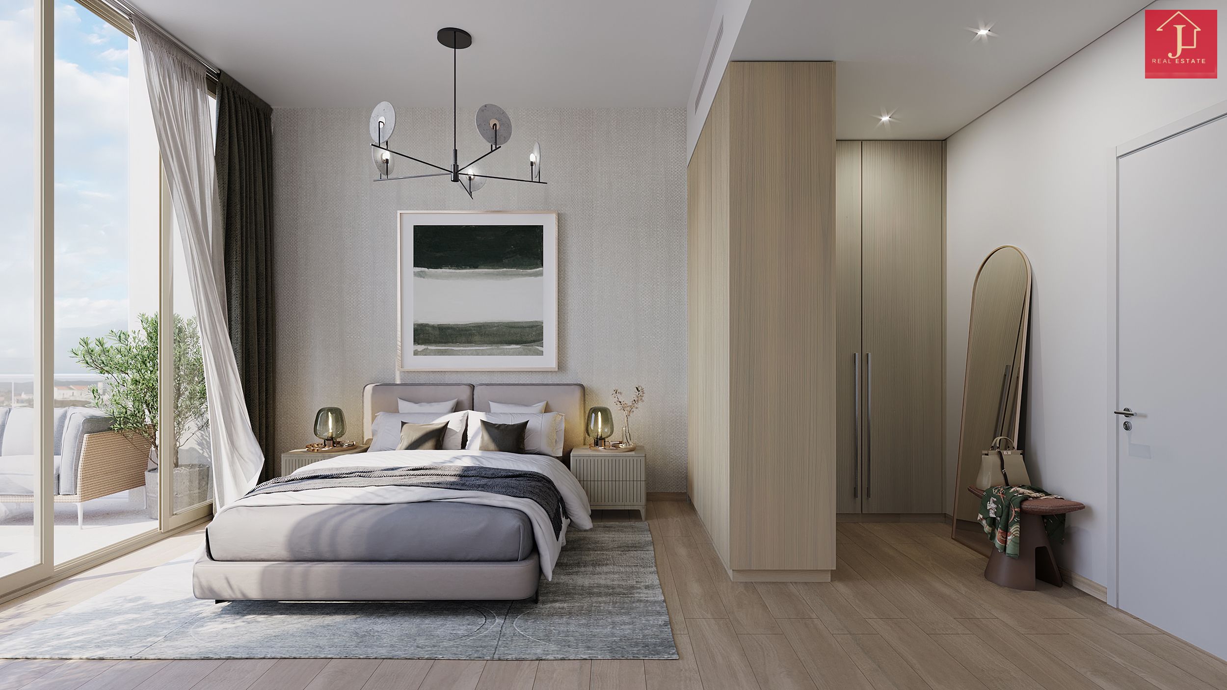 Exclusive 1-Bedroom Apartment | Villas View | high-end finishes