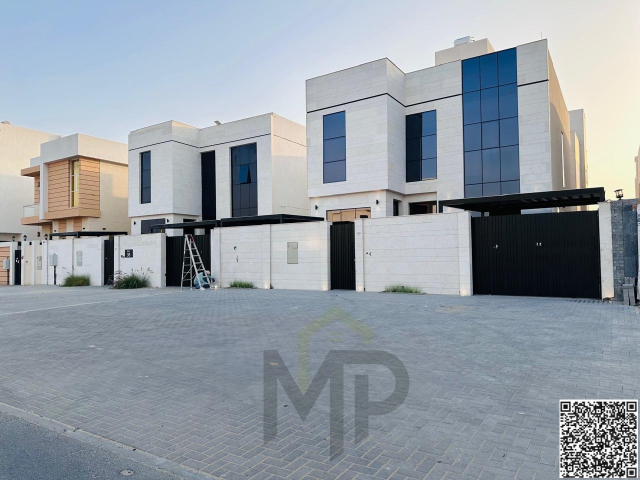 Own your dream villa, two floors and a roof, in Al Zahiyah area on Sheikh Mohammed Bin Zayed Road, directly from the owner, no down payment, bank fina