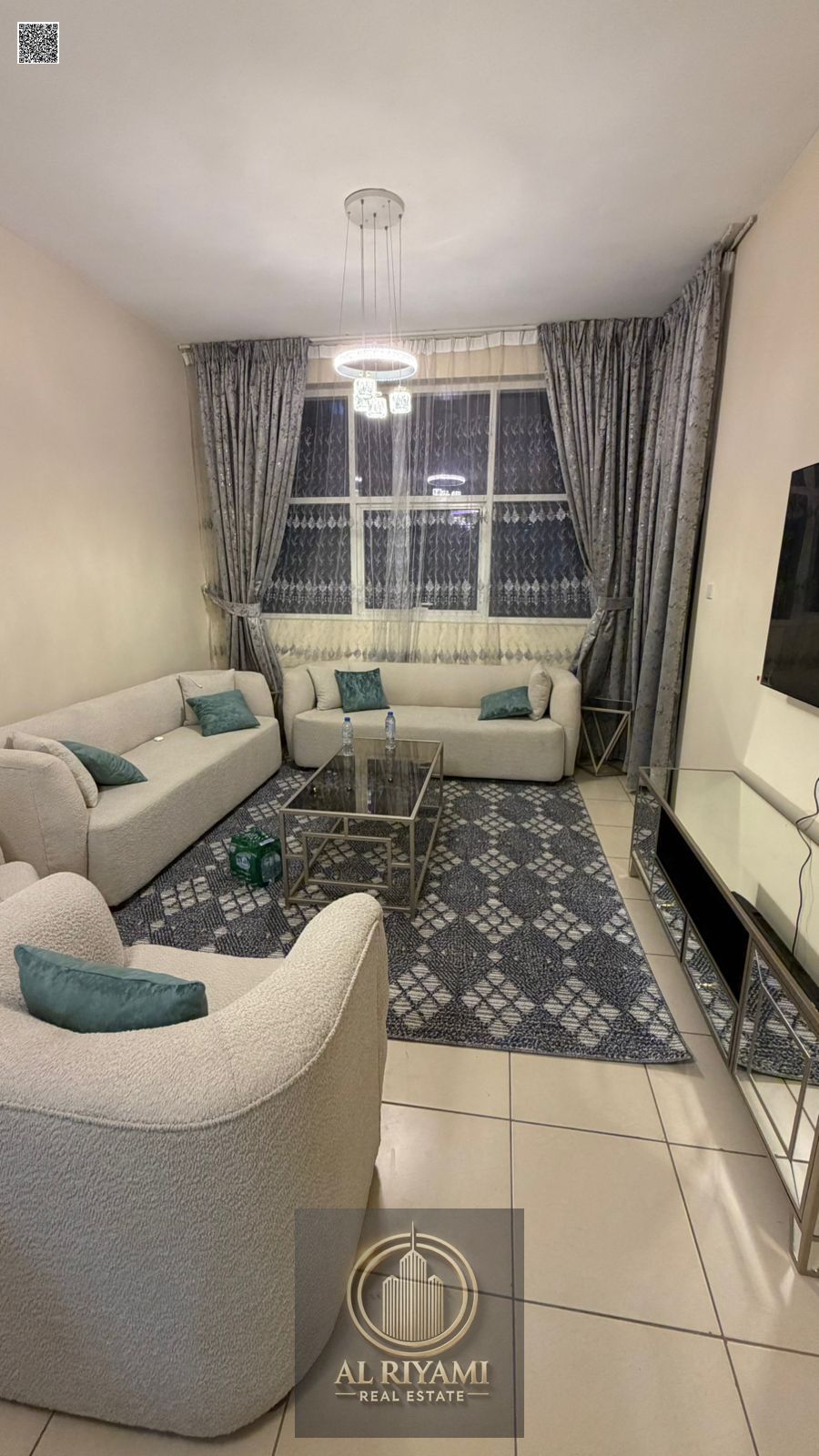 Furnished 2-Bedroom Apartment for Monthly Rent – Ajman One Towers