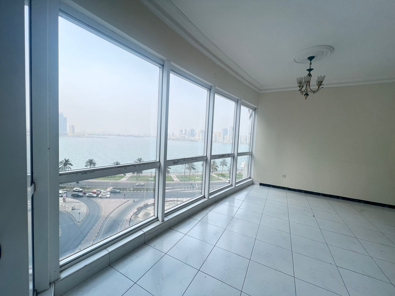 Free AC + 1 month free | 3BR + Hall | Spacious | Family building | Free maintenance | Sea view | Balcony | Easy access to Dubai & Ajman exits