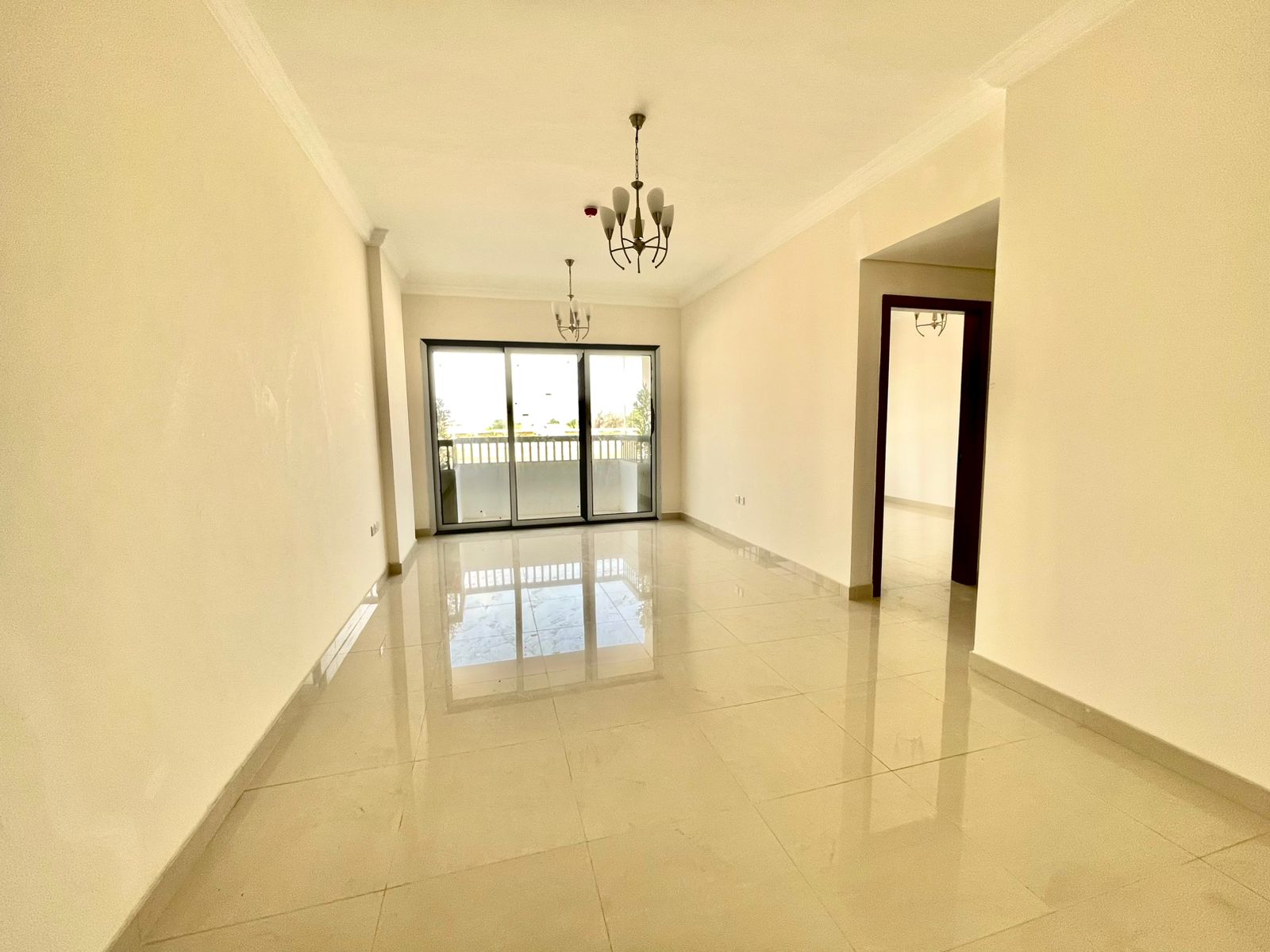 Brand new Building 1bhk 2 bathroom with Balcony just rent 49k