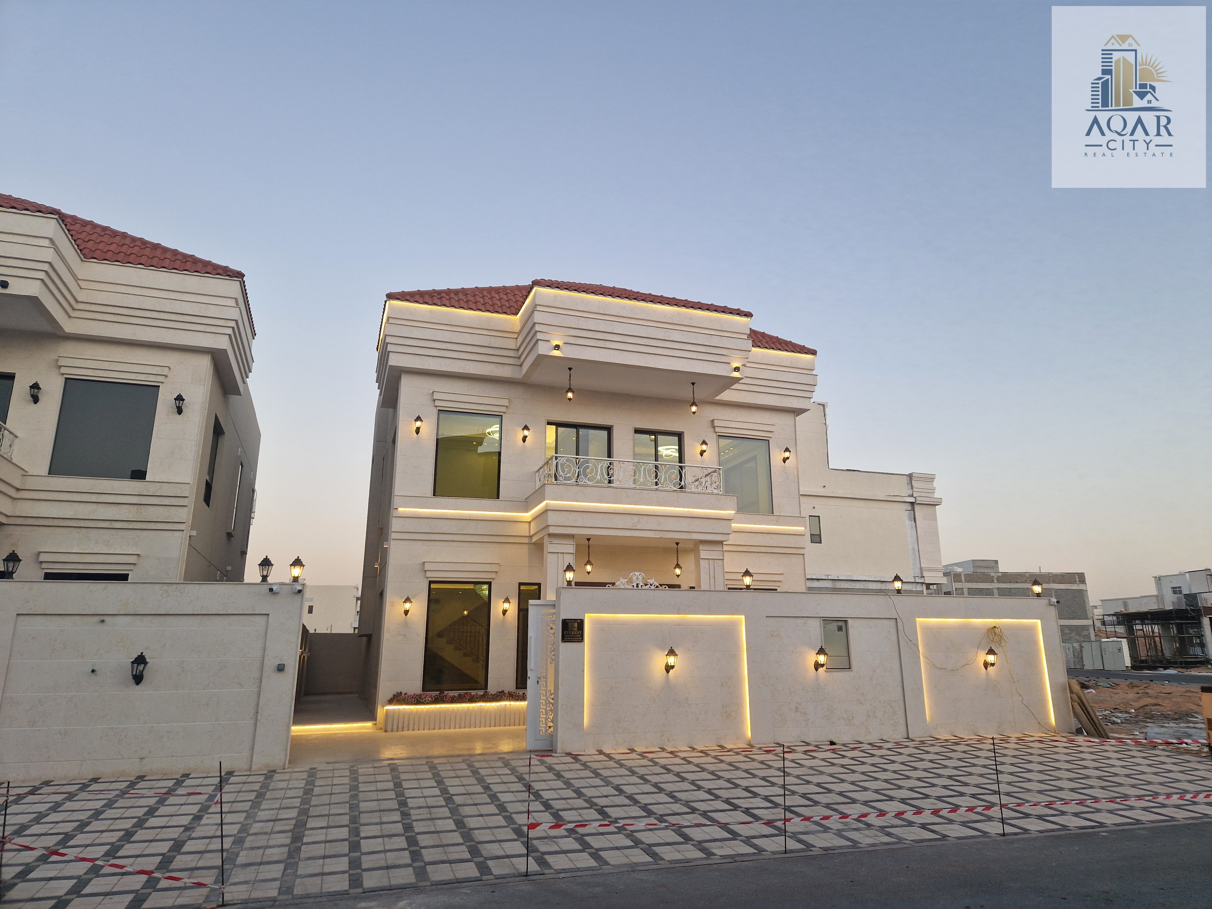 Classic Villa for Sale in Al Helio 2 – Super Deluxe Finishing with Central AC (Including Registration Fees)