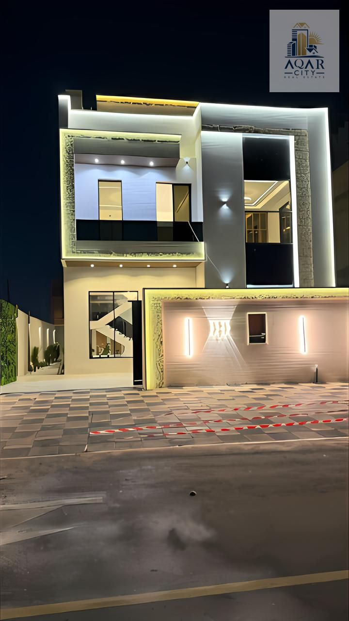 Luxury 3-Storey Villa for Sale at Zahya Roundabout – 5 Master Bedrooms with Super Deluxe Finishing