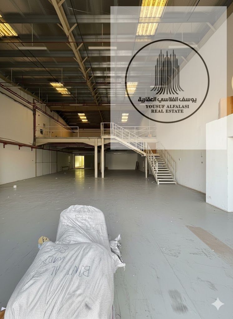 Warehouse with showroom 7000 sqft Umm Al Quwain main road 15 kw