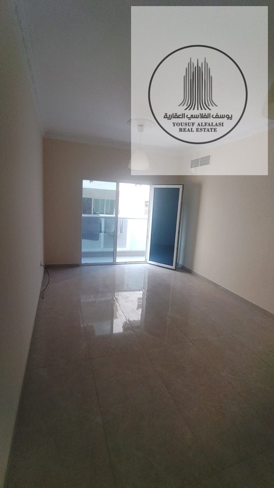 Apartment in Al JURF 2 area, 2 bedrooms, living room , 2 bathroom, AED 45,000, payment in 4 checks