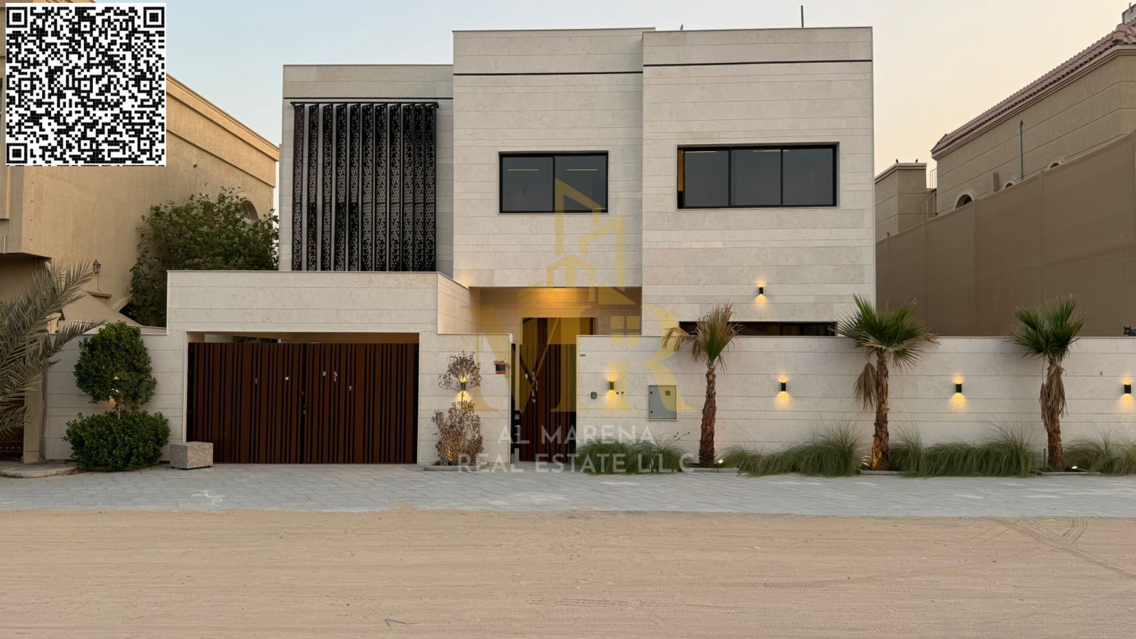 With electricity and water, own your dream villa and invest in a luxurious villa in the heart of Al Rawda.