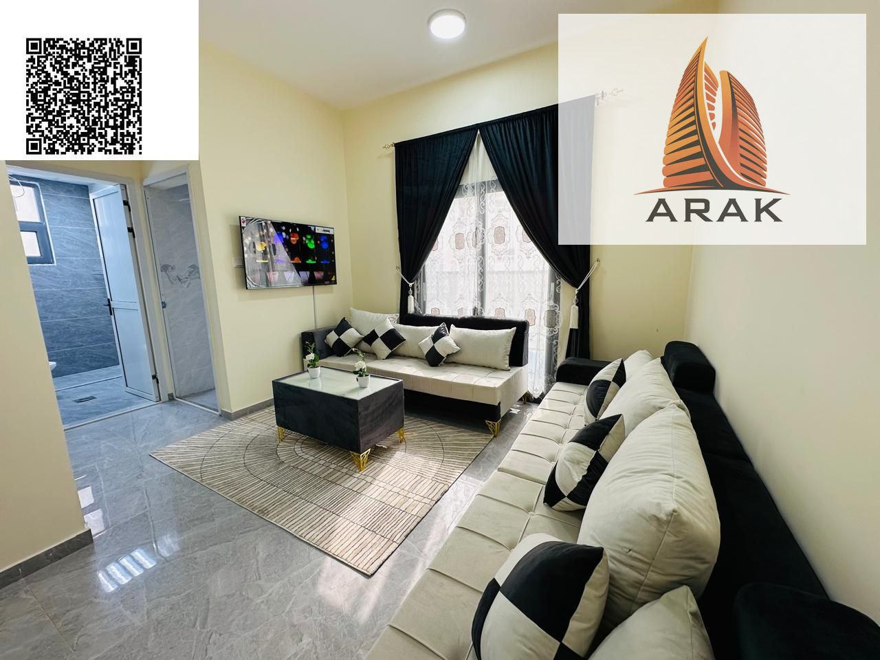 One-Bedroom Apartment for Rent in Corniche Ajman