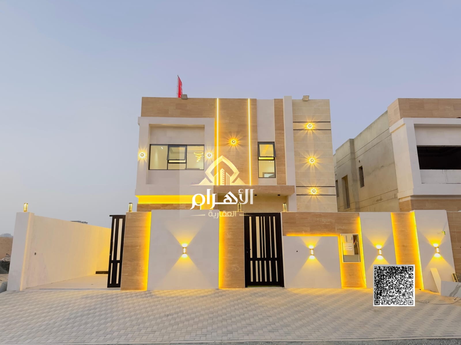 Villa for sale in Al-Haliyo 2 - 3 master bedrooms | Two floors + maid's room + spacious yard | Price includes registration and ownership fees