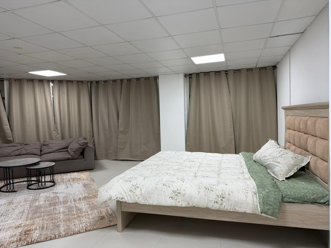 Fully furnished studio for rent in Al Muweihat 2, Ajman. AED 4,000/month including bills.
