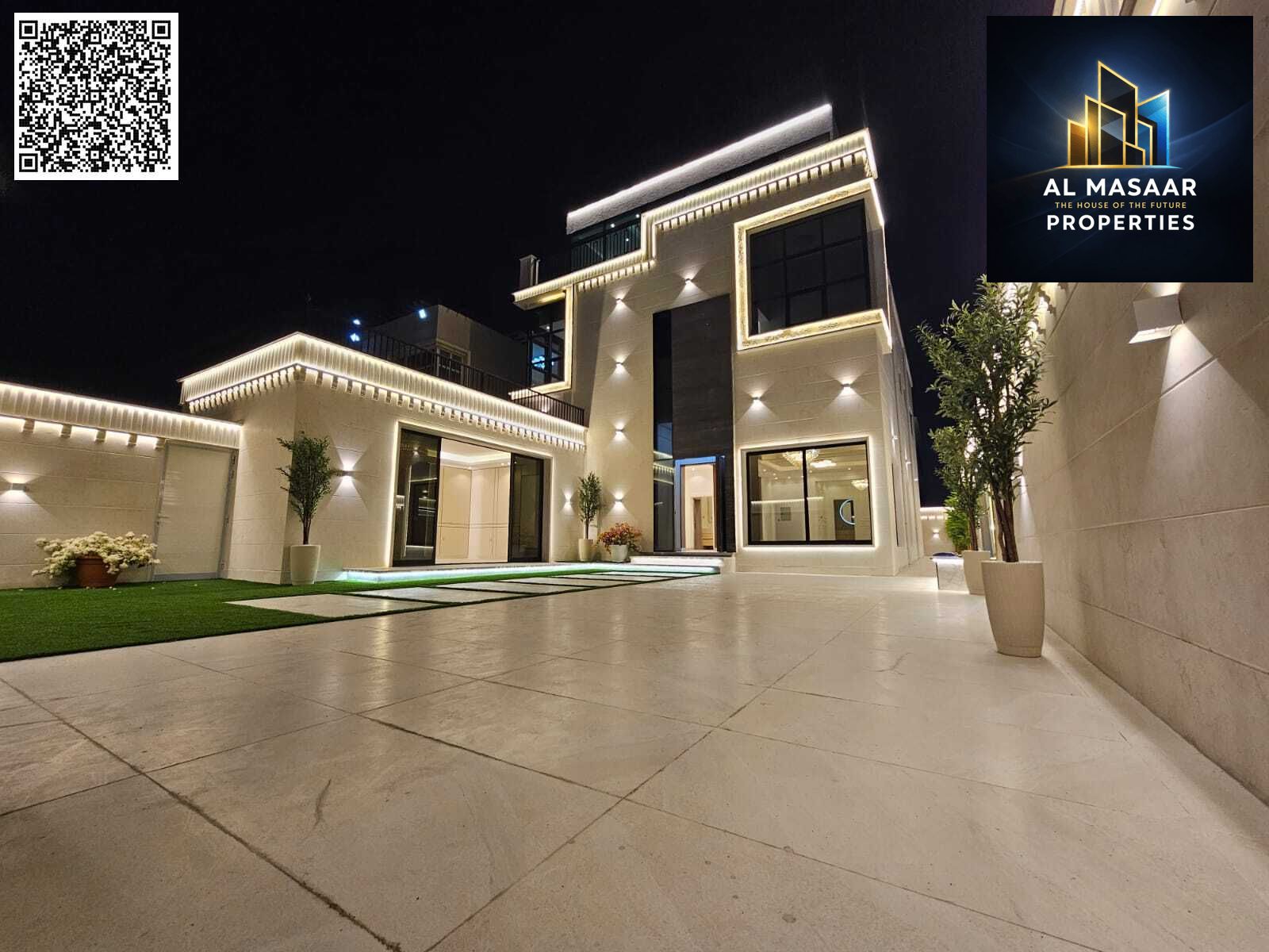 Own a villa with a personal finish, two floors, a roof, an external annex, and a garden, at a price that includes electricity, water, and air conditio