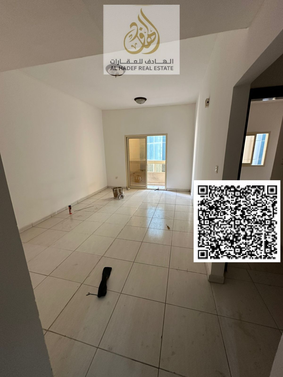 One-bedroom apartment for annual rent in Al Nuaimiya, King Faisal Street, near the Afghan Kebab intersection, with a balcony. For families only. Acces
