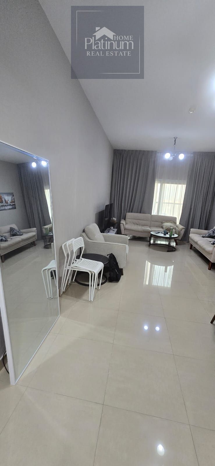 1 BR Fully furnished and ready to move in. .