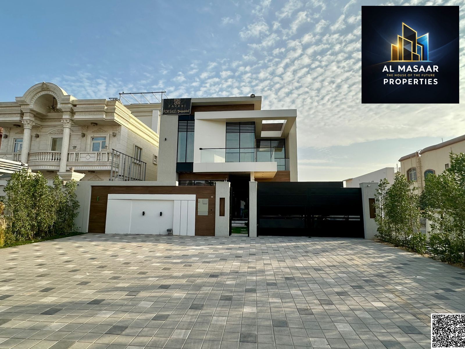 Own a villa with a custom finish, two floors, a roof, an external annex, and a garden. The price includes electricity, water, and air conditioning. Fr