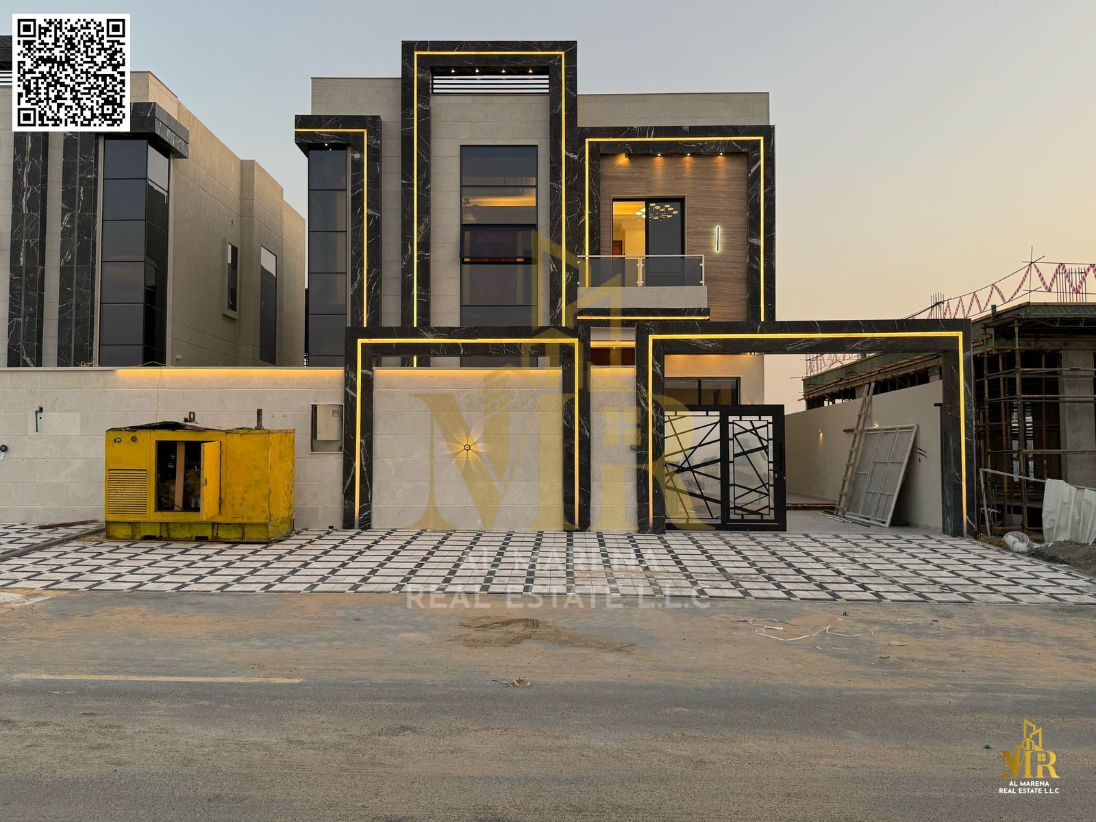 For Sale: Brand New Villa, Personal Finishing, Freehold, Open to All Nationalities, Excellent Location, Registration Fees Included. This luxurious mod