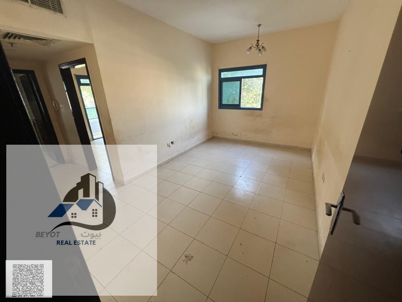 One bedroom and living room apartment for annual rent in Ajman, Al Rashidiya 3.