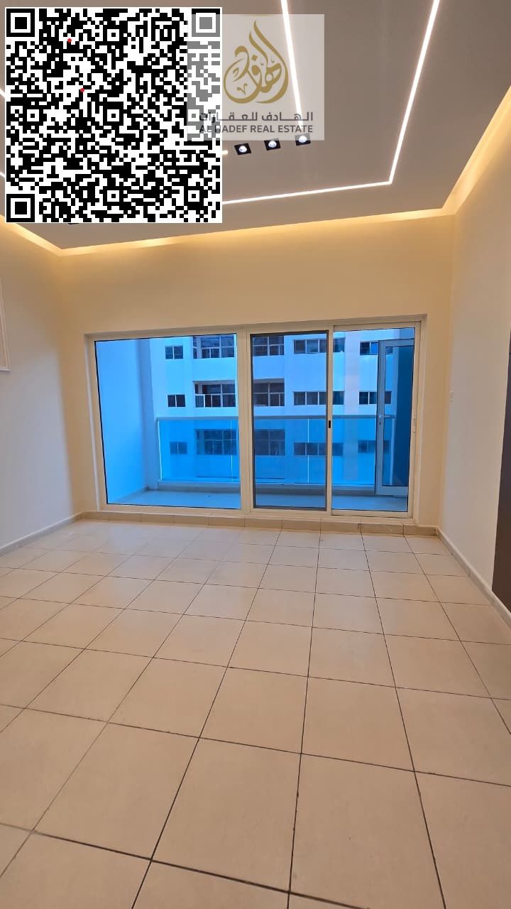 Apartment for sale consisting of two bedrooms, a master bedroom with closets and open views, a large living room with a panoramic balcony, in addition
