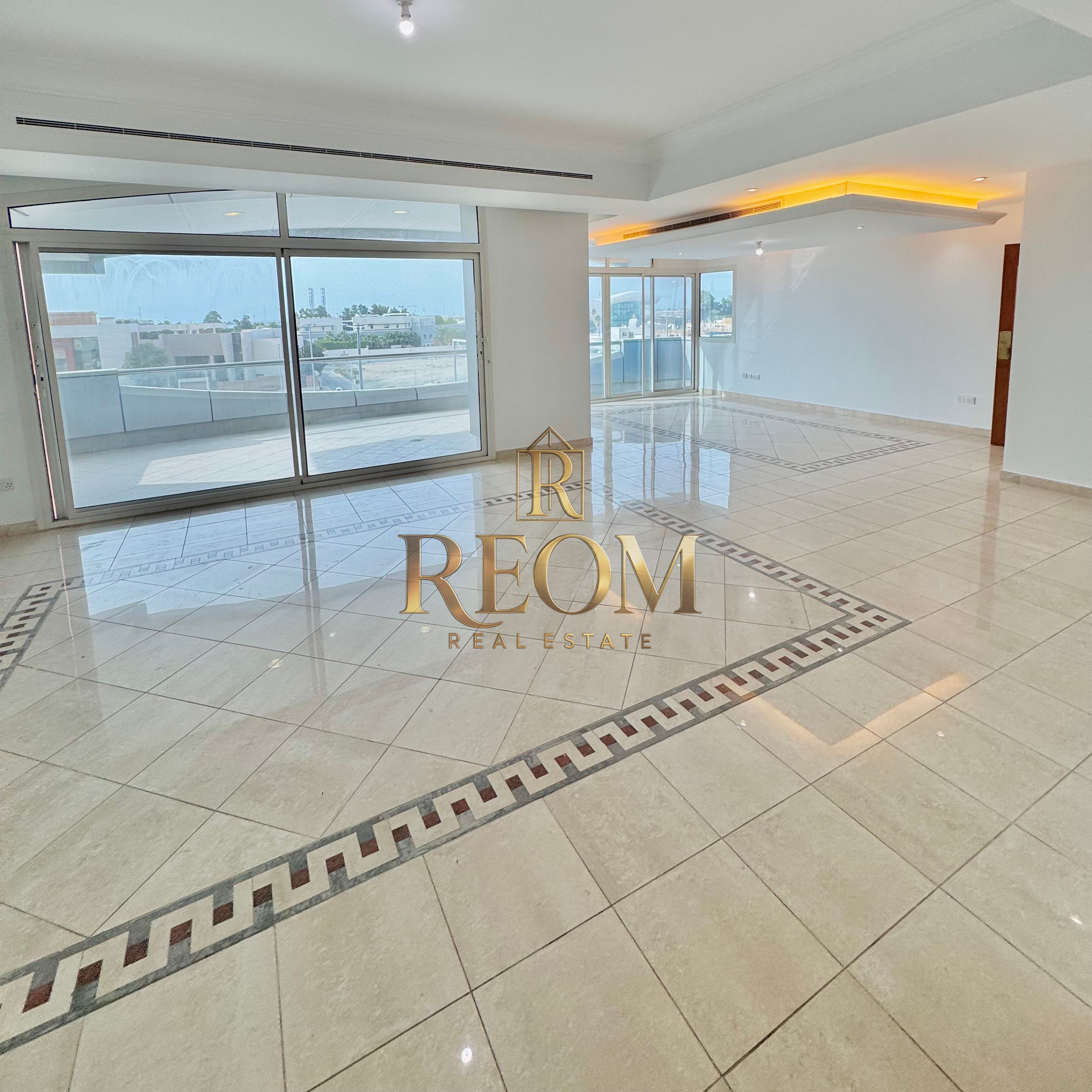 Spacious 4BR Apartment | Prime Mina Road | Open Street View