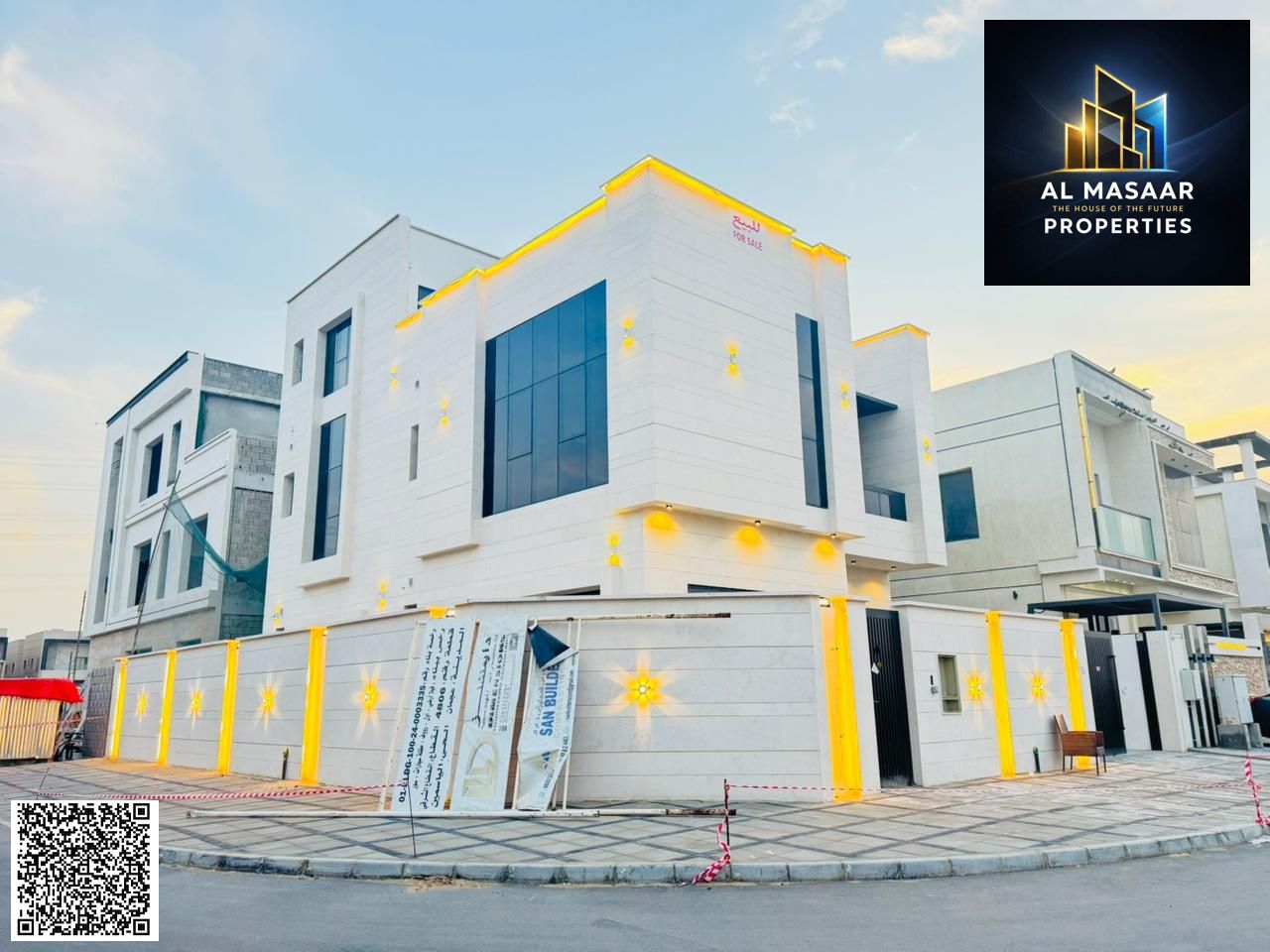 An exceptional opportunity to own a villa with a modern classic palace design and extremely luxurious finishes, with a large setback and a prime locat
