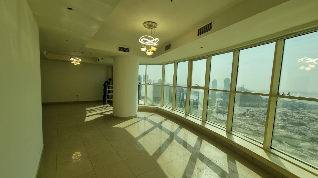 Free AC | Parking, gym & pool | Panoramic view | Al Majaz Amphitheatre | Near Al Safya Park | Built-in wardrobes