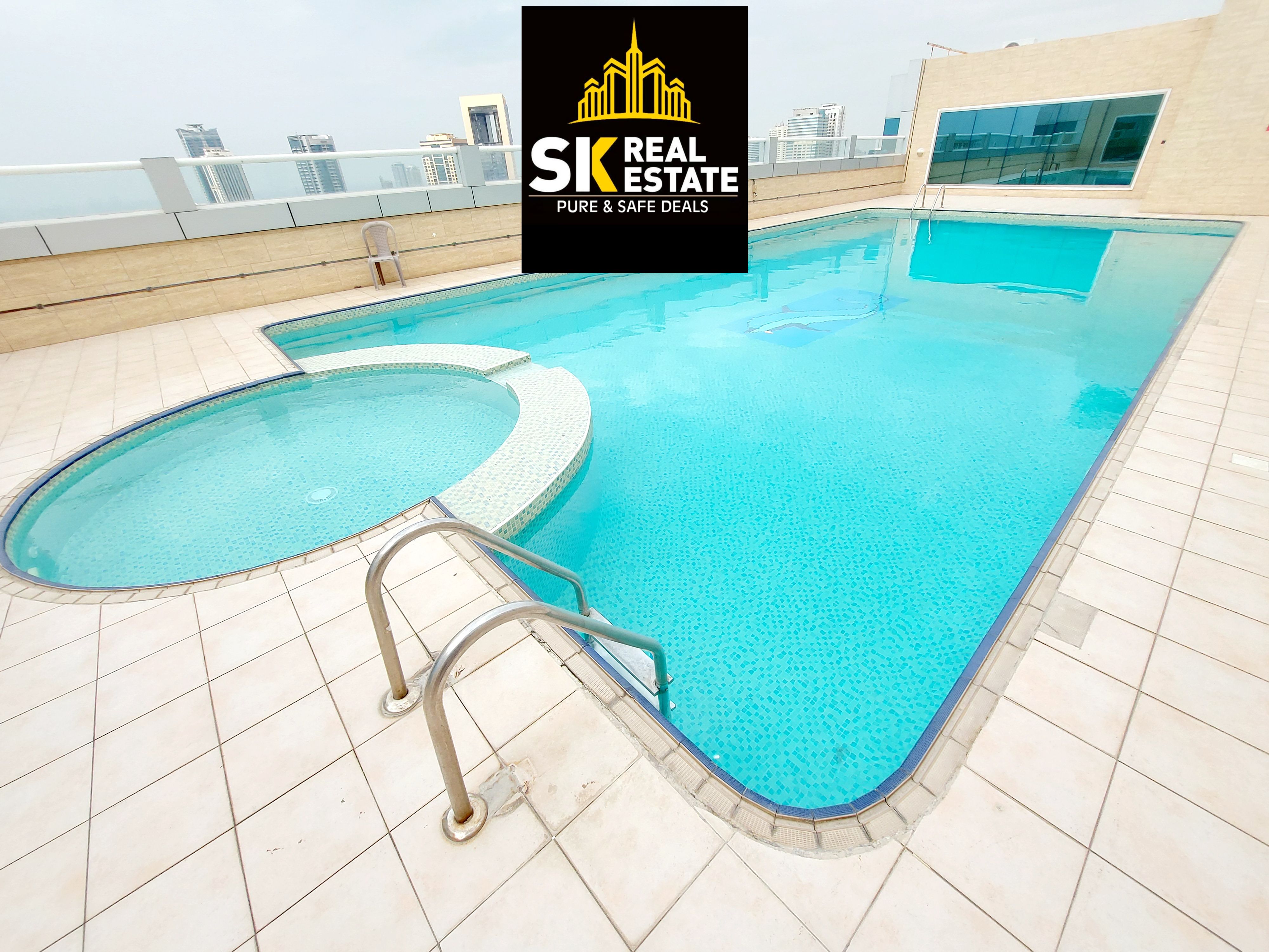 HOT OFFER _ LUXURIOUS 1 BHK IN 45K IN 4 CHQS _ WITH GYM SWIMMING POOL KIDS PLAY AREA FREE