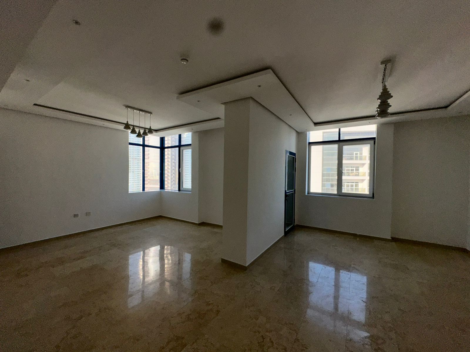 Two bedrooms and a living room, two-piece living room, full sea view in Al Naeemiyah 3, close to Verona Roundabout